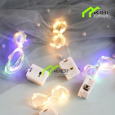Sỉ 100 đèn led nhấp nháy pin AA - Đèn trang trí 1m, 2m, 3m giá ưu đãi 159.000₫ 4 Sỉ 100 đèn led nhấp nháy pin AA - Đèn trang trí 1m, 2m, 3m giá ưu đãi 159.000₫ 4
