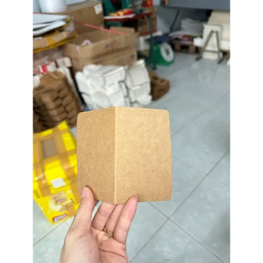 Sỉ 100 thiệp giấy trơn nâu kraft, trắng, đỏ – Dùng làm thiệp handmade, thanks card, giá chỉ 65.000đ