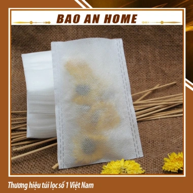 Sỉ 100 Túi Lọc Trà Vải Không Dây Hàn Nhiệt Đa Kích Thước - 15.000 VNĐ BAOANHOME