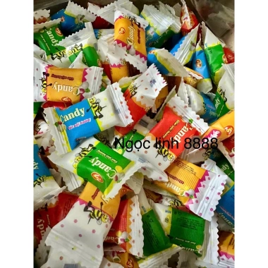 Sỉ 1kg kẹo tết 2.026 mix 15-17 loại kẹo, gum, sữa trái cây, dẻo cứng nhân chảy – giá chỉ 57.000 đ