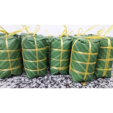 Sỉ 1KG Lá Chuối Giả Gói Chả Lụa, Nem Chua, Giò, Bánh Chưng 45x45 & 39x39 - 88.096 VNĐ 2
