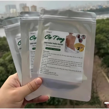Sỉ 20 Gói Cao Dán Xương Khớp Thảo Dược Tự Nhiên Giảm Giá Bảo Vệ Khớp Chỉ 450.000 VNĐ 8