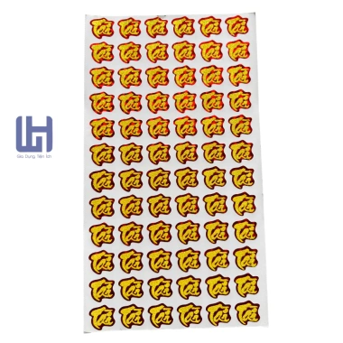 Sỉ 30 tờ Team Decal Chữ Tài Lộc Kim Tuyến Dán Trái Cây Dài Bưởi Bánh Kẹo Ngày Tết - Giá ưu đãi 68.000đ