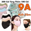 Sỉ 300+100 khẩu trang 9A ANH TÂM 5 lớp chống nắng UV, che kín mặt, 50‑85kg