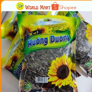 Sỉ 4 Gói Hướng Dương Nguyên Vị, Hướng Dương Rang Chín 500g + Hạt Bí Rang Nguyên Vị - Giá siêu Giảm Đặc Biệt 52.800₫ tại World Mart