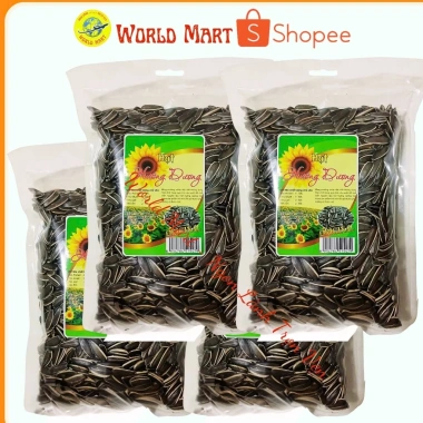 Sỉ 4 Gói Hướng Dương Nguyên Vị, Hướng Dương Rang Chín 500g + Hạt Bí Rang Nguyên Vị - Giá siêu Giảm Đặc Biệt 52.800₫ tại World Mart