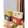 Sỉ 50 vỏ kẹo hũ vàng, hộp đựng trà bánh kẹo decor giỏ quà - chỉ 90.000đ 7