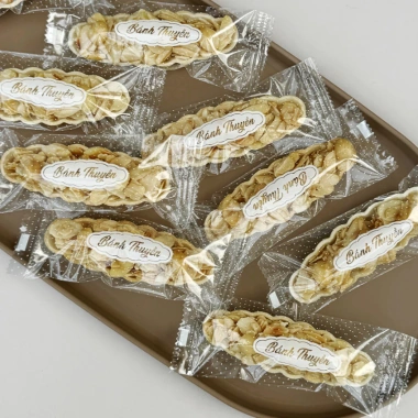 Sỉ 500 Túi Đựng Bánh Thuyền Trắng Dày Cứng Cáp Giá chỉ 110.000 VNĐ Gold Pack VN 8