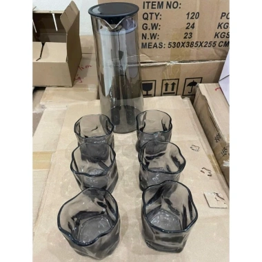Sỉ Bộ cốc bình thủy tinh 1.500ml siêu đẹp - Giá chỉ 150.000đ giảm 31.500đ