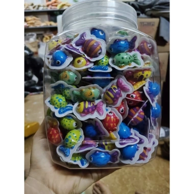 Sỉ buôn 1 lọ kẹo dẻo hình cá nhí 200 cái - Thơm ngon, hấp dẫn, giá chỉ 81.999₫ 5
