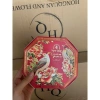 Sỉ combo 10 bộ vỏ hộp bánh bát giác COCONUT không lõi kẹo - mẫu mới 4 màu trang trí quà Tết giá 7.000đ 6