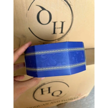 Sỉ combo 10 bộ vỏ hộp bánh bát giác COCONUT không lõi kẹo - mẫu mới 4 màu trang trí quà Tết giá 7.000đ