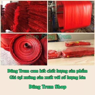 Sỉ COMBO 100 Đèn lồng tổ ong đỏ nilong chống nước - Treo trang trí Tết 111.720₫ 7