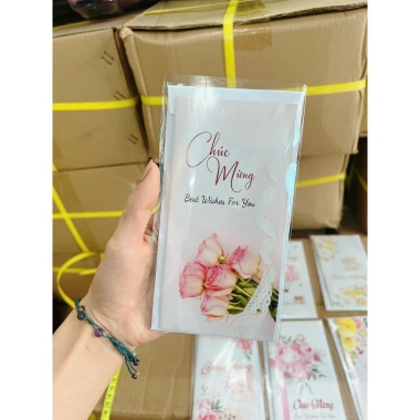 Sỉ Combo 100c Thiệp Chúc Mừng + Phong Bì Đa Dụng 14/2 8/3 20/10 20/11 Giá 63,100 VND 4