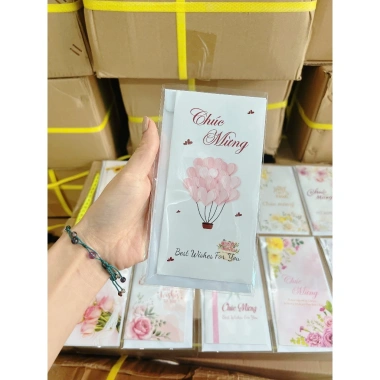 Sỉ Combo 100c Thiệp Chúc Mừng + Phong Bì Đa Dụng 14/2 8/3 20/10 20/11 Giá 63,100 VND 7