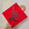 Sỉ combo 50 chữ Tết Xuân Phúc Lộc Thọ Phát Tài - Giấy đỏ Nhung dày 20x20cm in bóng, giá ưu đãi 119.200 VND 5