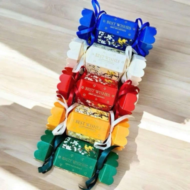 Sỉ Combo 50 Vỏ Kẹo Giỏ Quà Tết 2.026 – Giấy dày dặn, kèm dây nơ ruy băng, giá ưu đãi 125.990 VND - phụ kiện trang trí