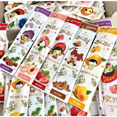 Sỉ Combo 5kg Thạch Zai Zai MIX Đủ Vị - Hàng Chuẩn Công Ty Đức Hạnh Giá 365k
