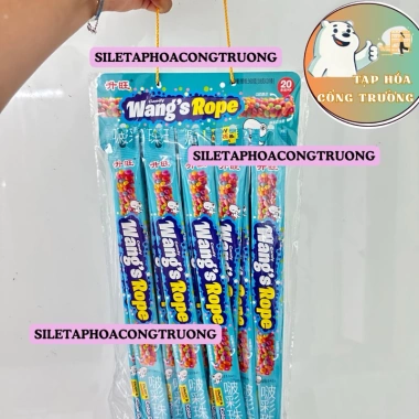 Sỉ Dây Kẹo Dẻo 20 Thanh Hạt Sắc Màu Chua Ngọt Siêu Ngon - Giá 85.000₫