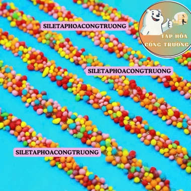 Sỉ Dây Kẹo Dẻo 20 Thanh Hạt Sắc Màu Chua Ngọt Siêu Ngon - Giá 85.000₫ 5 Sỉ Dây Kẹo Dẻo 20 Thanh Hạt Sắc Màu Chua Ngọt Siêu Ngon - Giá 85.000₫ 5