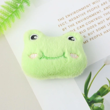 sỉ gấu Gấu bông mini 6-7cm lông trắng Loopy - Phụ kiện xinh xắn, giá 8.500đ