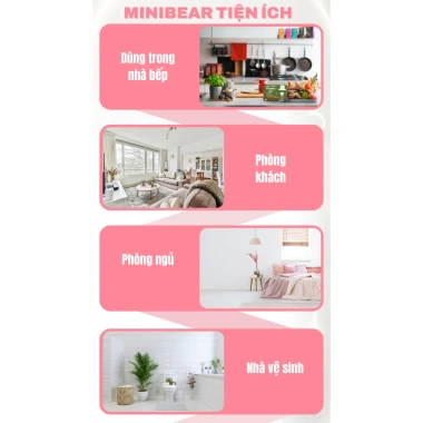 Sỉ Khăn Giấy MiniBear Cao Cấp 80 Gói - Dùng cho Gia Đình & Nhà Hàng, Giá 430.000đ
