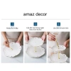 Sỉ Khay sứ trắng 3 tầng đựng bánh kẹo, hoa quả, pancake - Giá ưu đãi 300.000đ 5