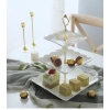 Sỉ Khay sứ trắng 3 tầng đựng bánh kẹo, hoa quả, pancake - Giá ưu đãi 300.000đ 10