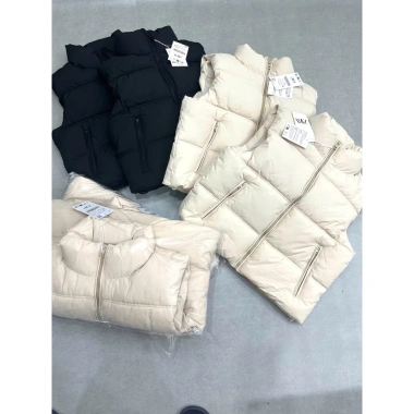 Sỉ lẻ áo phao GILE nữ trần bông ZA RA mẫu mới 2.026 - New Tag chuẩn, giá chỉ 299.000đ 4
