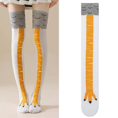 SỈ LẺ HCM Tất chân gà VO29 - Vớ hot trend màu đen trắng hồng giá 52.000 7