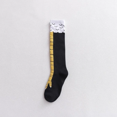 SỈ LẺ HCM Tất chân gà VO29 - Vớ hot trend màu đen trắng hồng giá 52.000 10