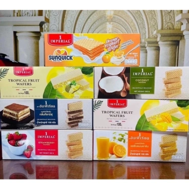 Sỉ NGUYÊN THÙNG 24 Hộp Bánh Xốp Imperial Thái Lan 100g Hết Hạn 12/2.026-01/2.027 Giá Ưu Đãi 559k