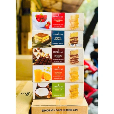 Sỉ NGUYÊN THÙNG 24 Hộp Bánh Xốp Imperial Thái Lan 100g Hết Hạn 12/2.026-01/2.027 Giá Ưu Đãi 559k 9 Sỉ NGUYÊN THÙNG 24 Hộp Bánh Xốp Imperial Thái Lan 100g Hết Hạn 12/2.026-01/2.027 Giá Ưu Đãi 559k 9