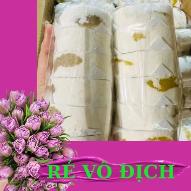 Sỉ rẻ Combo 5 cây Bánh in 6 cái 220gr dậu dừa non mềm dẻo – Chỉ 45k