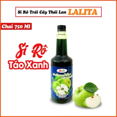 Si Rô Trái Cây Lalita 750ml - Nguyên Liệu Pha Chế Thái Lan, Thơm ngon cho Trà, Cocktail, Soda - Chỉ 65.000đ