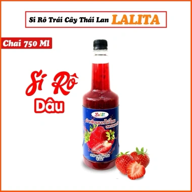 Si Rô Trái Cây Lalita 750ml - Nguyên Liệu Pha Chế Thái Lan, Thơm ngon cho Trà, Cocktail, Soda - Chỉ 65.000đ 8 Si Rô Trái Cây Lalita 750ml - Nguyên Liệu Pha Chế Thái Lan, Thơm ngon cho Trà, Cocktail, Soda - Chỉ 65.000đ 8