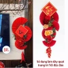 Sỉ Set 10/20 Quạt Giấy Đỏ Tết 2.026 - Dễ Treo, Gọn Gàng, Trang Trí Nhà Cửa, Phòng Cưới, Giá 150.000 VND 4