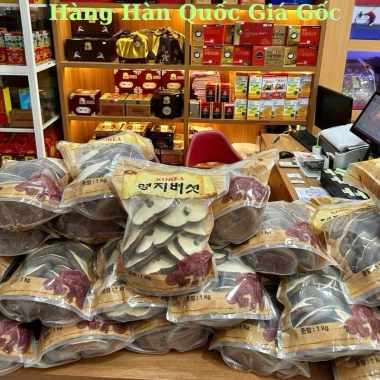 Sỉ Tận Gốc Nấm Linh Chi Đỏ Thượng Hạng 6 Năm Tuổi Hàn Quốc 1kg Giá 999.990 VNĐ