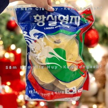 Sỉ Tận Gốc Nấm Linh Chi Vàng Chanh Túi Xanh Hàn Quốc 1kg - Giá Ưu Đãi 829,000₫ 2
