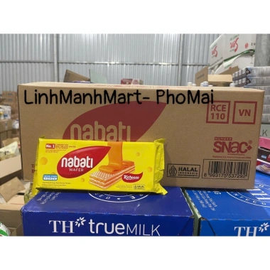 Sỉ Thùng 24 Gói 110g Bánh Xốp Nabati Đủ Vị, Dâu, Phô Mai, Goguma - 259.999 VND 2 Sỉ Thùng 24 Gói 110g Bánh Xốp Nabati Đủ Vị, Dâu, Phô Mai, Goguma - 259.999 VND 2