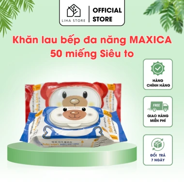 Sỉ thùng 50 gói G-100 Khăn giấy ướt Gấu 100 - Không kích ứng, da mềm mịn, giá 185k