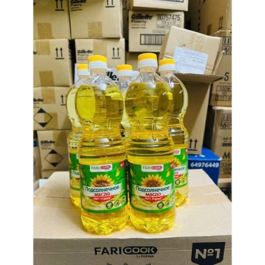 Sỉ thùng dầu ăn hướng dương Nga 15 chai - Giá ưu đãi 1.120.000 VND chất lượng cao