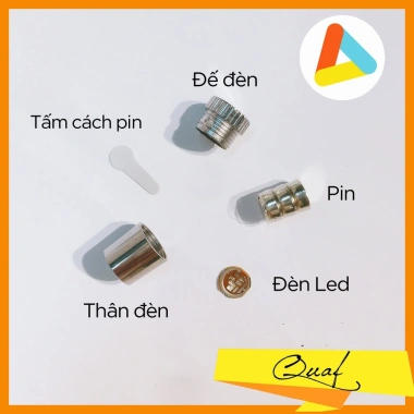 Sỉ x100 Đèn LED nhấp nháy đa màu dùng pin, trang trí đế trưng bày - Giá 82.999₫