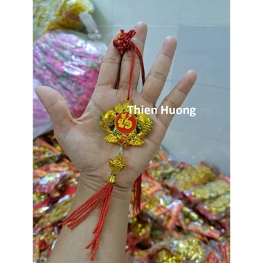 SỈ XƯỞNG Set 100 dây liễn khánh treo mai đào Tết 24‑27cm giá ưu đãi 187.000đ