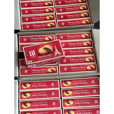 SIÊU HÓT Combo 5 hộp Lu Choco Lava 80g - Nhân socola tan chảy, Giá 73.900₫