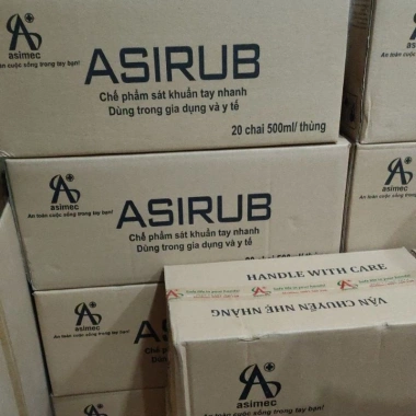 Siêu Khuyến Mại Nước Rửa Tay Khô Asirub 500ml- Nước Sát Khuẩn 1L & 5L 39.999₫ 4