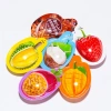 Siêu nghiền Combo 500g Kẹo dẻo 3D Trái Cây - Sầu Riêng, Durian, Dâu Tây, Dừa, Soài - Món ăn vặt ngon, Giá chỉ 27.500đ