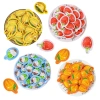 Siêu nghiền Combo 500g Kẹo dẻo 3D Trái Cây - Sầu Riêng, Durian, Dâu Tây, Dừa, Soài - Món ăn vặt ngon, Giá chỉ 27.500đ 4