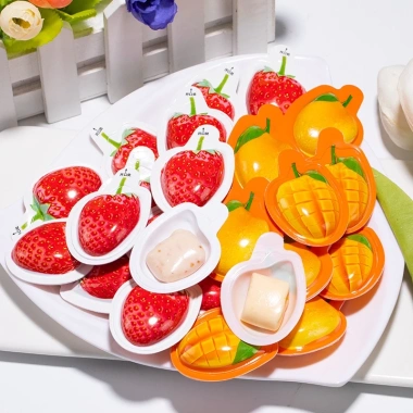 Siêu nghiền Combo 500g Kẹo dẻo 3D Trái Cây - Sầu Riêng, Durian, Dâu Tây, Dừa, Soài - Món ăn vặt ngon, Giá chỉ 27.500đ 7