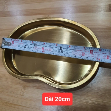 Siêu phẩm khay hạt đậu mạ màu vàng sang trọng - Giá ưu đãi 44.660₫, giảm 9.379₫